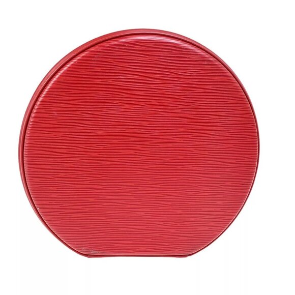 LOUIS VUITTON LV Logo Cannes Hand Vanity Bag Epi Leather Red M48037 35EC873 - Picture 6 of 16